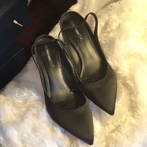 Zara satin sling backs - good condition